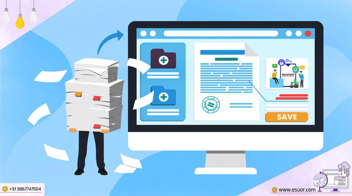 ESUOR10's tweet photo. Efficiency at its best! ESUOR DMS helps you organize and access your documents with ease.
#DigitalTransformation #ESUORDMS #DocumentOrganization #DigitalInnovation #esuor #DigitalIndia #digitaltransformatio #documentscanning #documentsolution #documentmanagement #DocuForte #india https://t.co/GQa8vRTF60