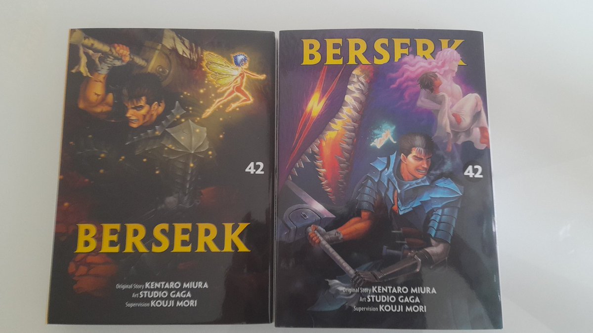 Bisschen quatschi sich beide zu kaufen, aber egal. Hole mir sonst abseits von Berserk eh keine (*sehr selten*) Variants o.ä. 

#Berserk42