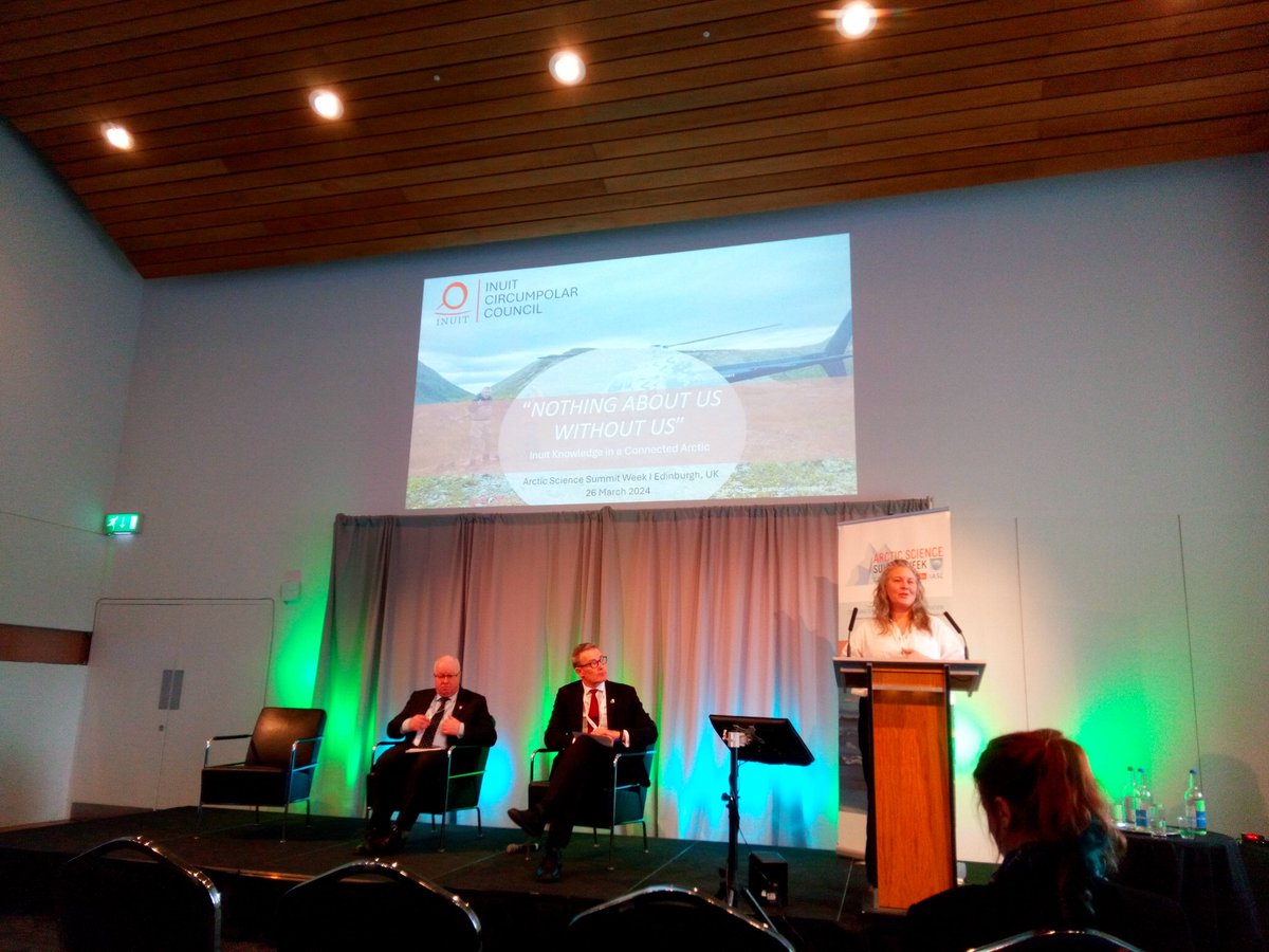 Sian Henley (@drsianhenley) on Twitter photo Insightful and deeply thought-provoking talk & discussion on #Arctic #Indigenous knowledge, led by the #Inuit Circumpolar Council <a href="/ICC_Canada/">ICC Canada</a>. "Indigenous knowledge, when listened to, is foundational in #Arctic research". #ASSW2024 Insightful and deeply thought-provoking talk & discussion on #Arctic #Indigenous knowledge, led by the #Inuit Circumpolar Council <a href="/ICC_Canada/">ICC Canada</a>. "Indigenous knowledge, when listened to, is foundational in #Arctic research". #ASSW2024