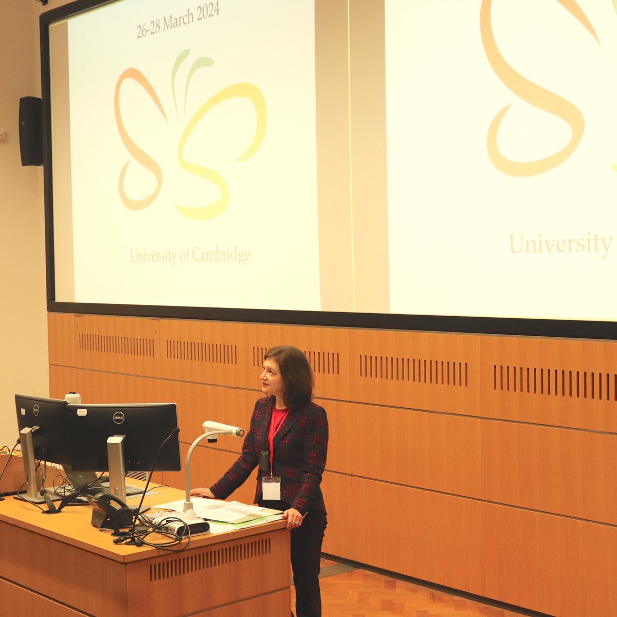 Thank you to @Cambridge_Uni Vice-Chancellor Professor Deborah Prentice for kicking off SCCS 2024 - Inspiring words to set the stage for three days of talks🎙️, posters 📊, workshops 👩‍💼 and events 🪩!