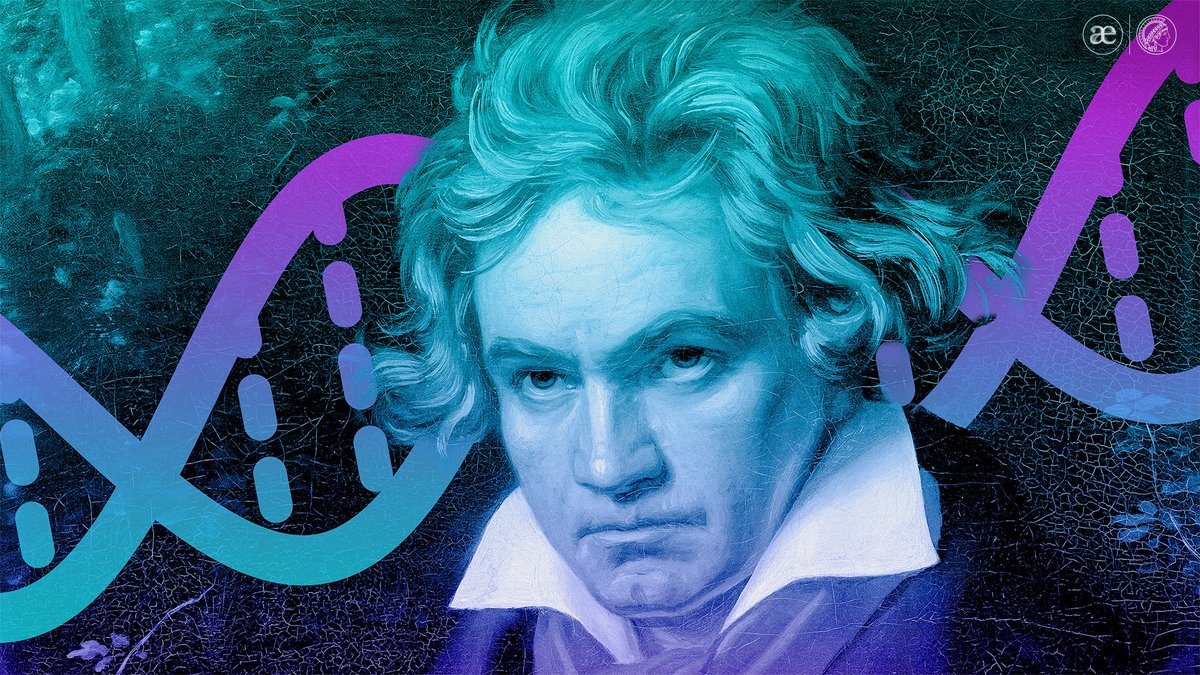 Beethoven's #musicality put to the test: An international #research team incl. @MPI_NL and @MPI_ae set out to analyze the composer’s #genetic predisposition by calculating his polygenic score for beat synchronization ability. Out now in @CurrentBiology:  doi.org/10.1016/j.cub.…