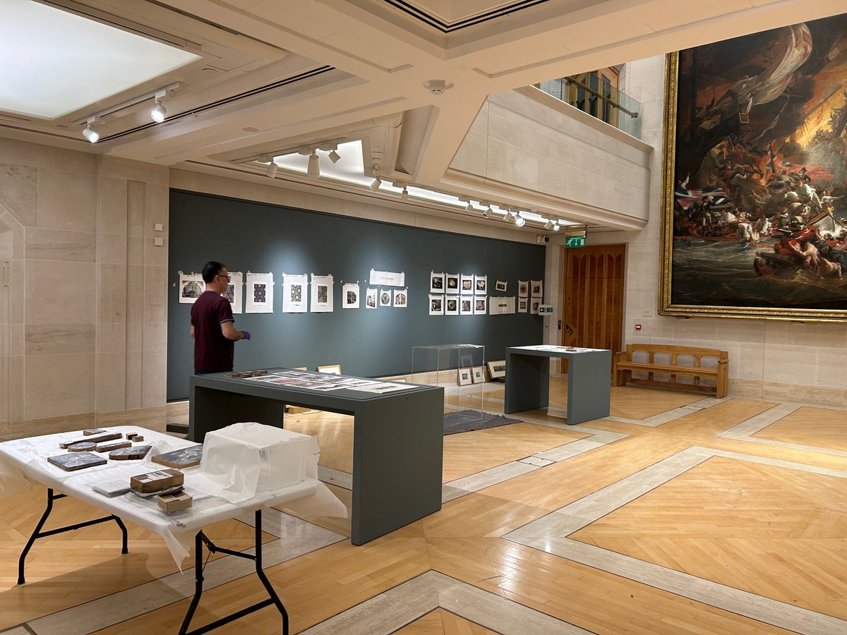 The banners for our exciting new exhibition are up, and they look amazing! Everything is on track for the opening of Anne Desmet #KaleidoscopeLondon on 12 April. Here's a sneak peek behind the scenes to wet your appetite. Book now: bit.ly/48UwL89