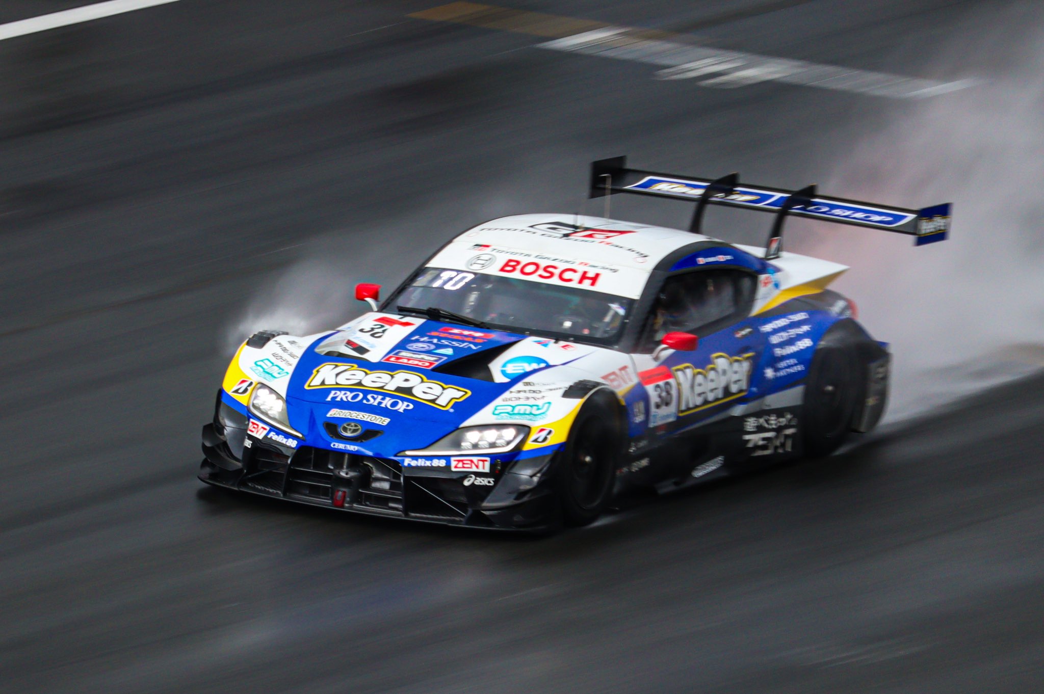 キーパーセルモ GR Supra SUPER GT 2024 KeePer 12 / キーパー・セルモ|スーパーGT/国内レース他スパーク 1/43