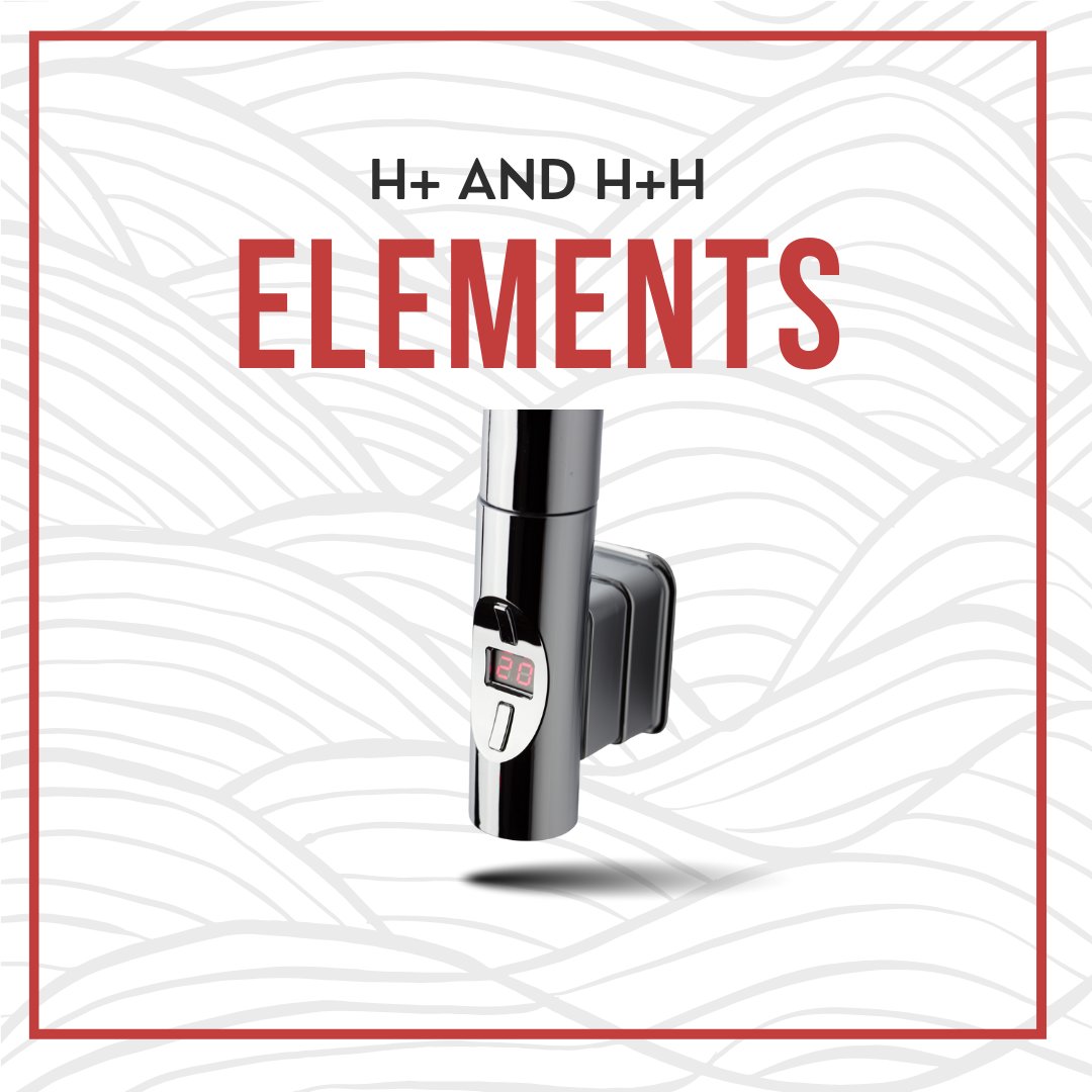 The H+H (horizontal) and H+ (vertical) elements are designed with users in mind! 

Fully controllable through the SUPLA app from your mobile, they give full control to the user to enable you to program them as you wish. They are available in a range of finishes and wattages!