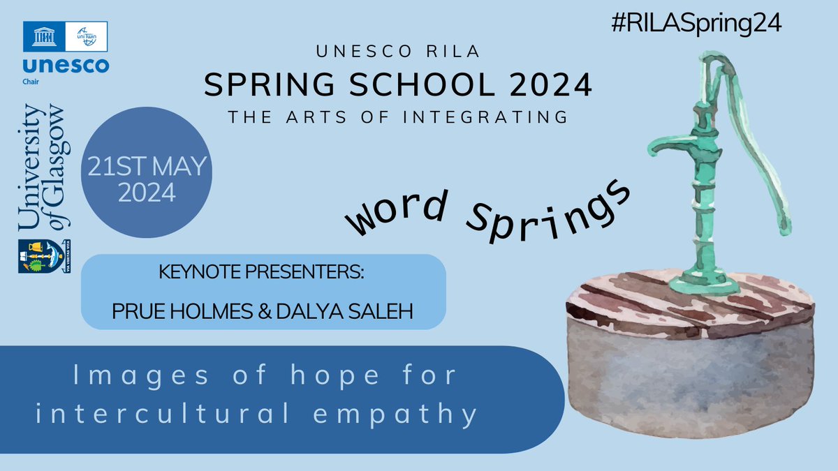 Keynote Speakers🗣️ Professor Prue Holmes and Dalya Saleh are offering two presentations on non-traditional forms of communication to explore intercultural empathy. It looks at ways we can go beyond language to develop peace @durham_uni @DUSofE @UKRI_News @UNESCOUK @UofGSocSci