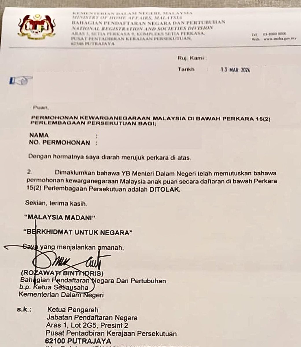 marinaristan's tweet photo. Senang je buat orang tunggu 9 tahun dan jawab DITOLAK tanpa memberi sebab atau alasan.

#TolakPindaanZalim 
#GilaKuasa https://t.co/qwntIjqEhv