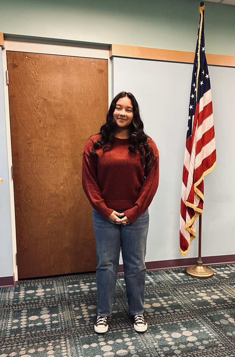 Congratulations to North Coast Rotary Student of the Month for March, Ananda Wright! She was nominated for her leadership in the classroom & extracurricular activities! #CardinalStrong ❤️🖤 @BrooksideCards @BHSActionNews @brooksidetrack @Brookside_AD @BrooksideSoccer