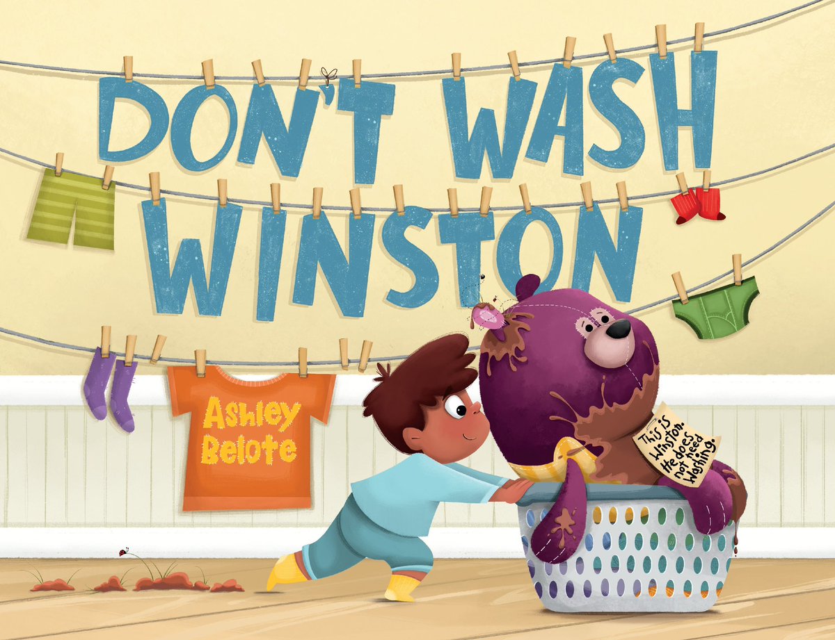 Happy Book Birthday to DON’T WASH WINSTON! Thanks to the incredible team at @mackidsbooks & @FeiwelFriends for making this project extra special, and my agent @inthesestones for her constant support. I am so excited! 💦🧸❤️ Ordering available here 😊 tinyurl.com/nha98x8