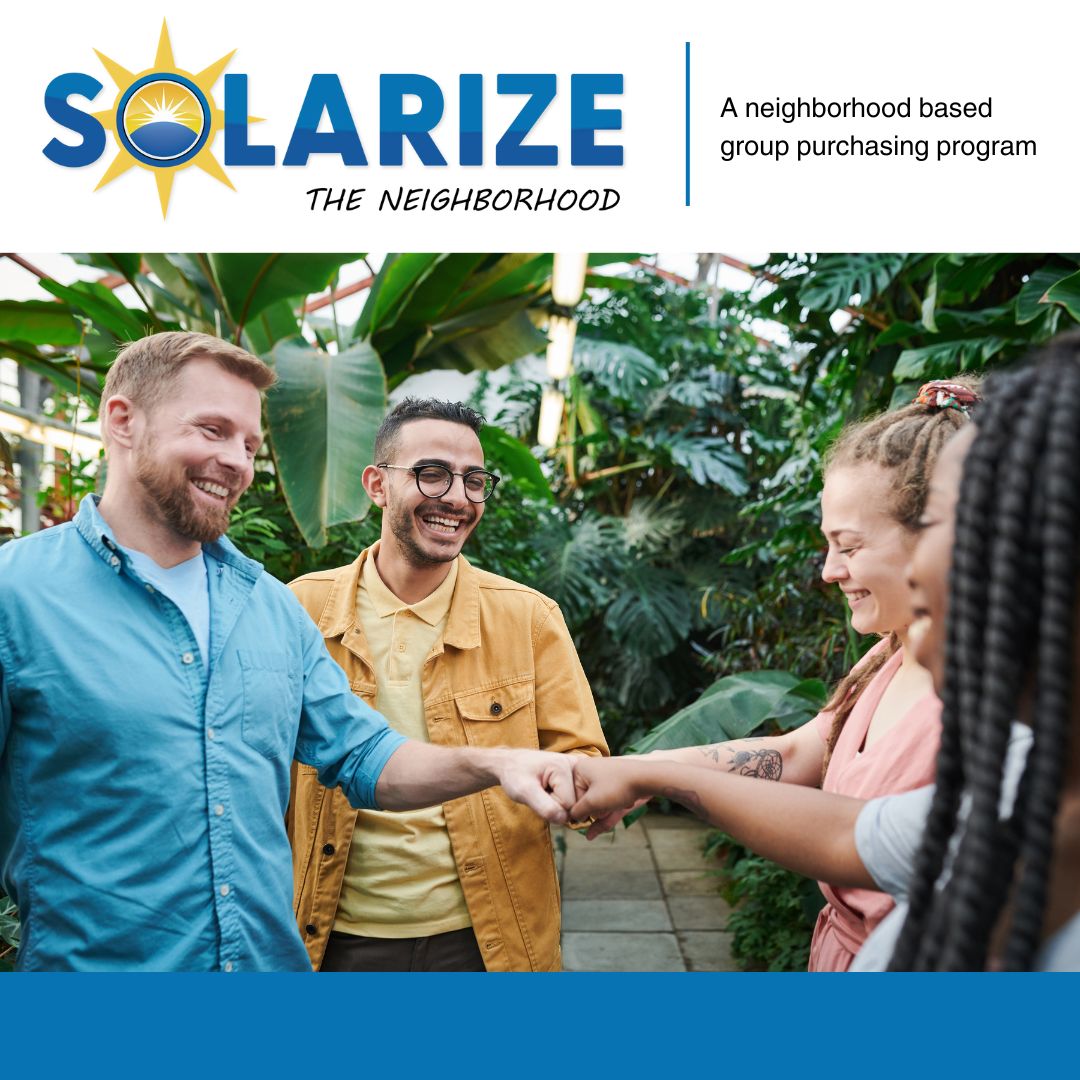 Did you know that going solar can help combat climate change? By choosing solar energy, you can reduce your carbon footprint. Contact us to learn more about our exclusive Solarize the Neighborhood group purchasing program. #GoGreen #ClimateAction