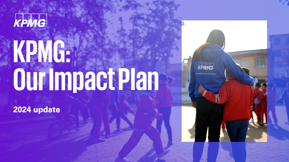 In the fourth year of Our Impact Plan, KPMG shares an update on the progress made against our #ESG commitments. Read the latest KPMG: Our Impact Plan 2024 update to learn how KPMG can #MaketheDifference: social.kpmg/l2z6y0