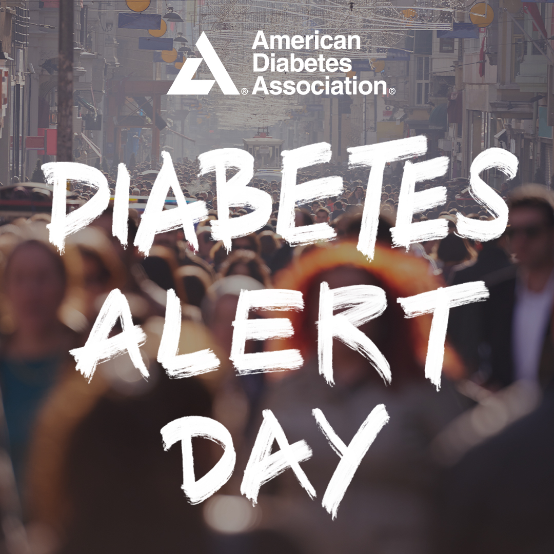 📣 🚨 Today is #DiabetesAlertDay—with millions of Americans affected by diabetes and prediabetes, it's likely someone you know or love is impacted. Visit diabetes.org/Resources for support on your journey and stay tuned today on our social channels!