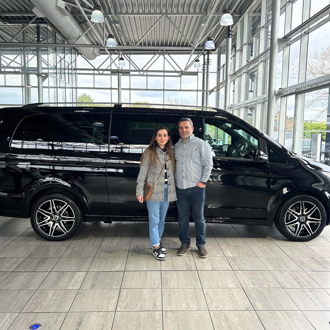 Congratulations to Mr and Mrs Cicek on collecting their new V-Class, the perfect family vehicle. Wishing you many happy miles to come! #mercedesbenz #vclass #van #vanlife #sandownmercedesbenz