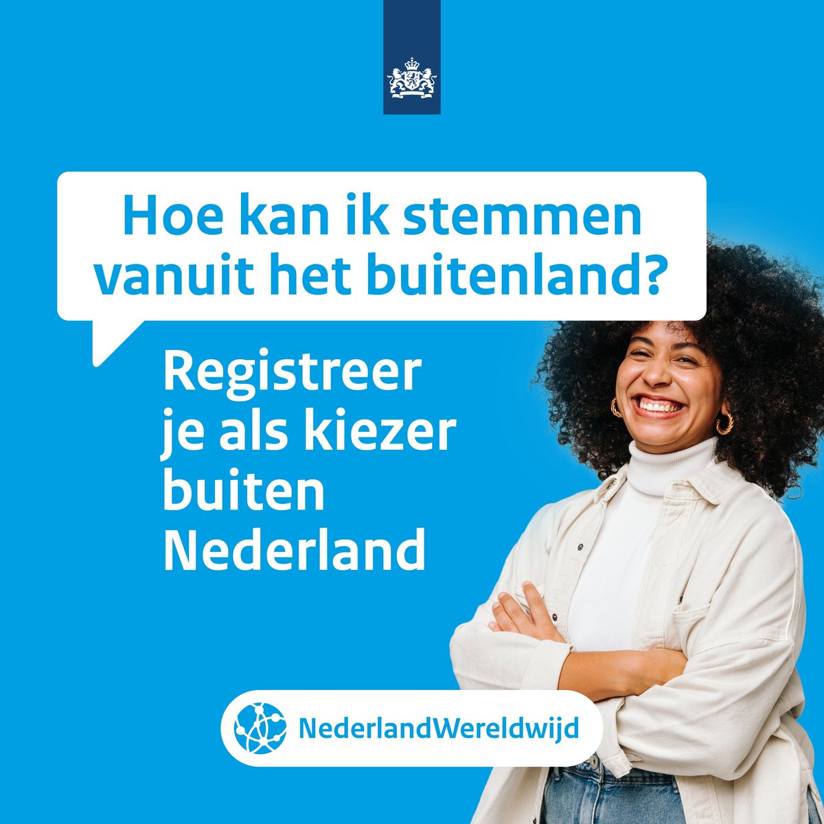 Are you a Dutch citizen living in the UK? You can vote in the 6 June 2024 European Parliament elections by post!

Make sure to register with the municipality of The Hague – your application must be received before 25 April, 11:59 PM (NL time).

More info: denhaag.nl/en/elections/d…