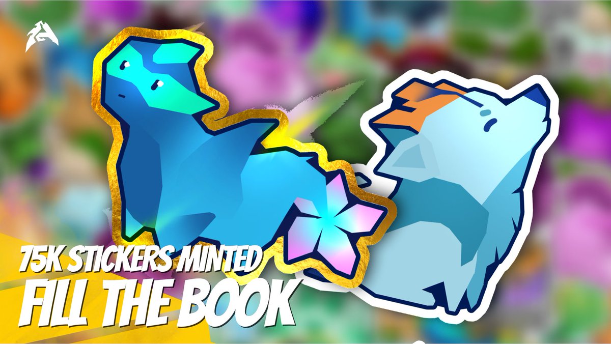 playaneemate's tweet image. Wanderers, the stickers are piling up as the AneeMate Early Access approaches!

The second page of the stickers book is being steadily filled out with all these cartoonish cuties and we can’t wait to share some awesome stats with you!

So far you minted 75K pieces, while our most