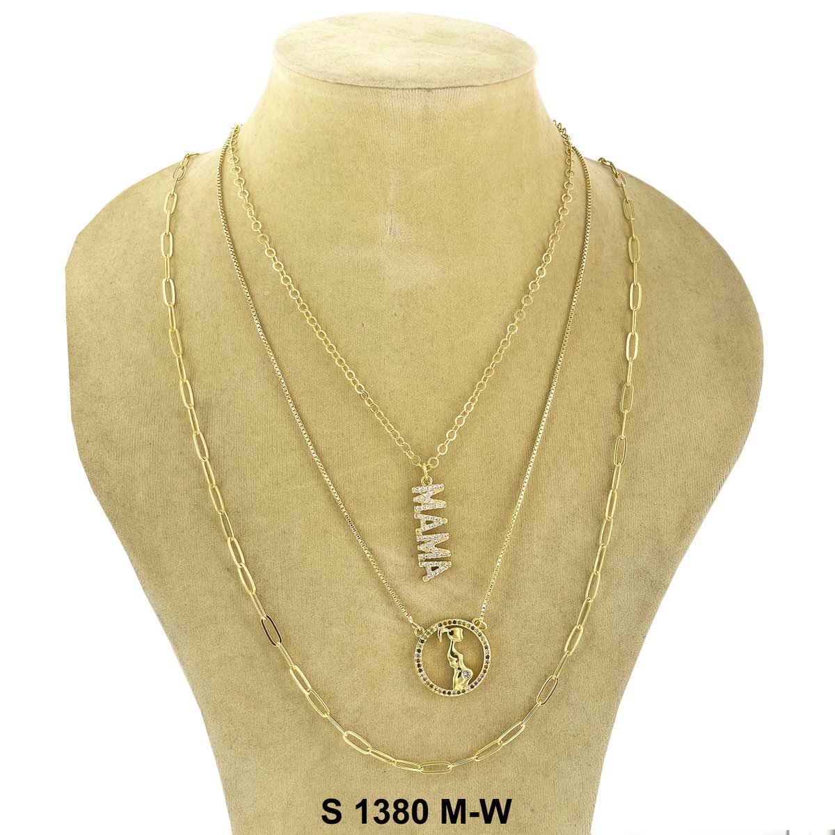 3-Layer Mama Necklace Set 💖

Celebrate the special bond of motherhood with our
elegant 3-layer necklace set. Each layer symbolizes
love, strength, and beauty, making it the perfect
accessory for any mom.

Shop Now! 
#MamaNecklace #MotherhoodJewelry #MomLife
#layerednecklace