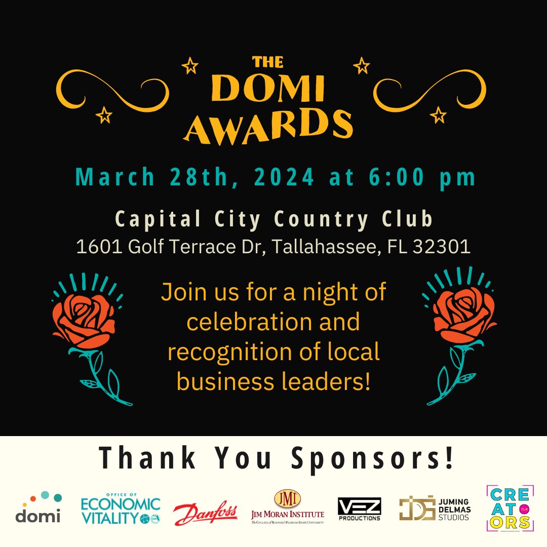 DomiStationTLH's tweet image. It's time to cast your vote! We've compiled every community chosen nominee. 

Voting starts TODAY and will close on Wednesday, March 27th @8 AM EST. Only one submission accepted per person. Vote by clicking the link below.

forms.gle/dyGfHXcrBEUu2K…