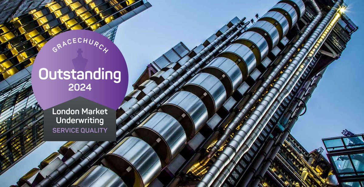 NEWS: TMK has been awarded the inaugural Service Quality Marque (SQM) for “Outstanding” Underwriting service in 2024 by independent insurance research firm, Gracechurch. Read press release here: tmkiln.com/news-insights/… #proudtobetmk #lloydsoflondon #underwriting @GracechurchLtd