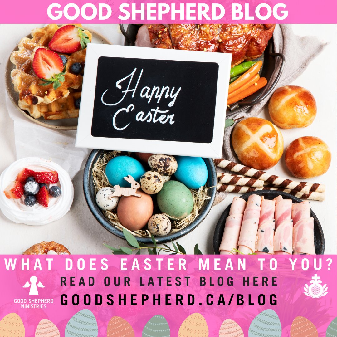 What does #Easter mean to you? The holiday has different meanings for everyone, @goodshepherd_to celebrates with a community meal on #EasterSunday for our #homeless community members. To learn more, & how you can help, read our latest blog goodshepherd.ca/blogs/easter-c… #Heros4Homeless