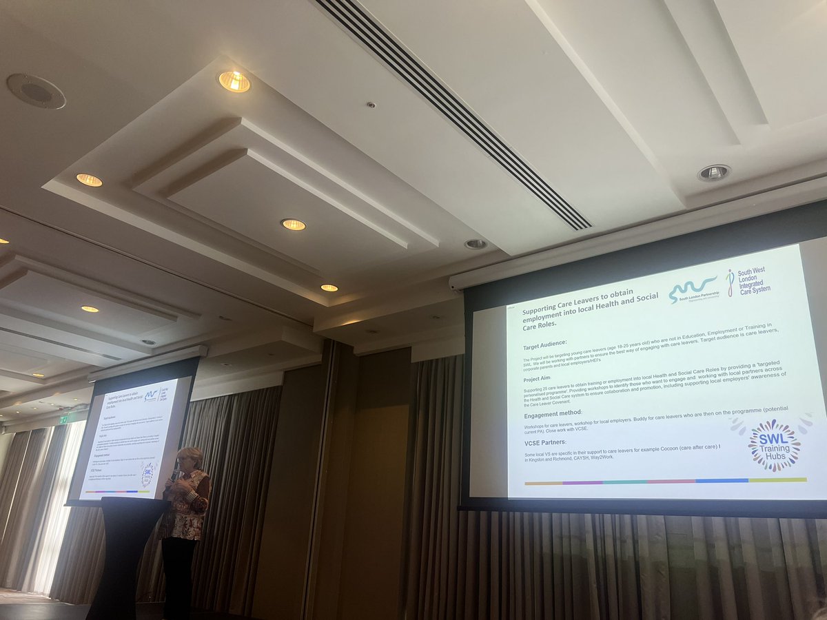 SWL Training Hub (@swltraininghub) on Twitter photo Our very own Wendy 🥰 highlights the amazing care leavers project led by <a href="/SWLTrainingHub/">SWL Training Hub</a> !
So much energy ! <a href="/SWLNHS/">NHS South West London</a> <a href="/SekeramMohan/">Mohan sekeram</a> <a href="/PatientPod/">Khateja</a> <a href="/Dr_SayanthanG/">Dr Sayanthan_G</a> <a href="/SWLPPA/">South West London Primary Care Provider Alliance</a> Our very own Wendy 🥰 highlights the amazing care leavers project led by <a href="/SWLTrainingHub/">SWL Training Hub</a> !
So much energy ! <a href="/SWLNHS/">NHS South West London</a> <a href="/SekeramMohan/">Mohan sekeram</a> <a href="/PatientPod/">Khateja</a> <a href="/Dr_SayanthanG/">Dr Sayanthan_G</a> <a href="/SWLPPA/">South West London Primary Care Provider Alliance</a>