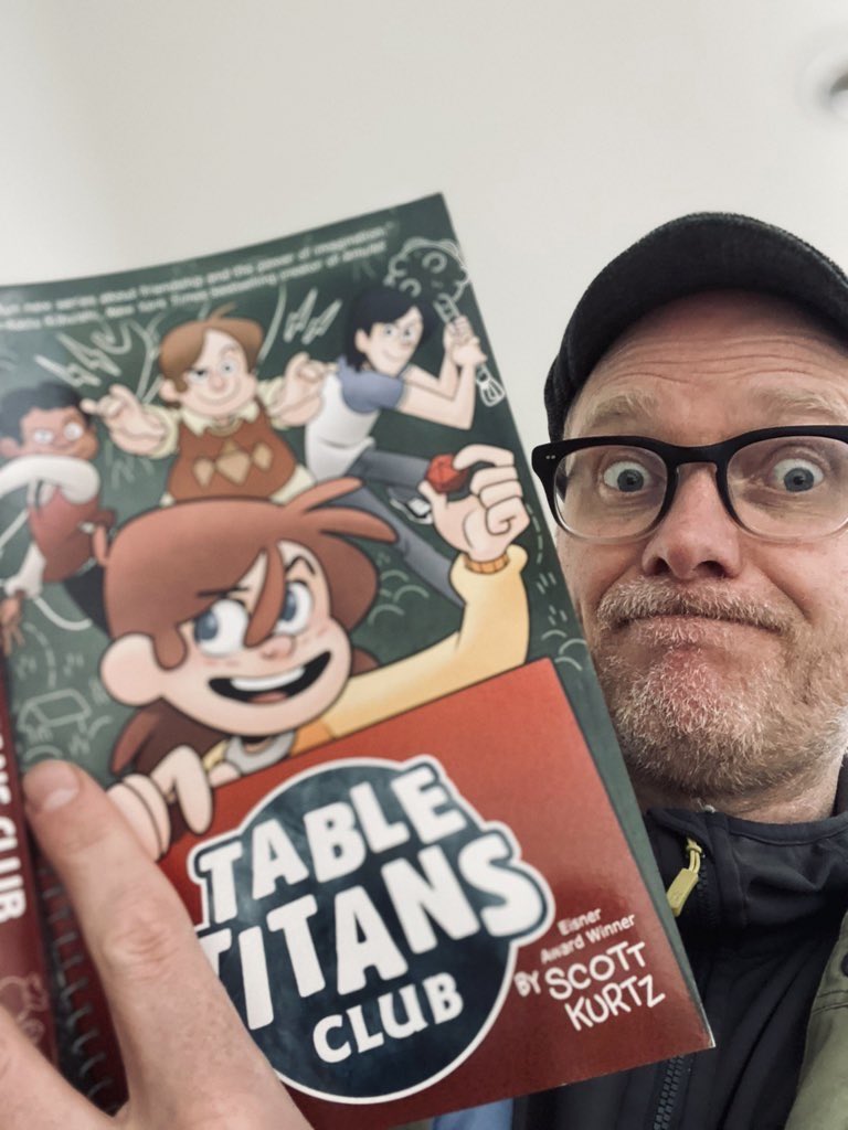 Got my copy of Table Titans Club, congrats @pvponline Great work 💪🏻