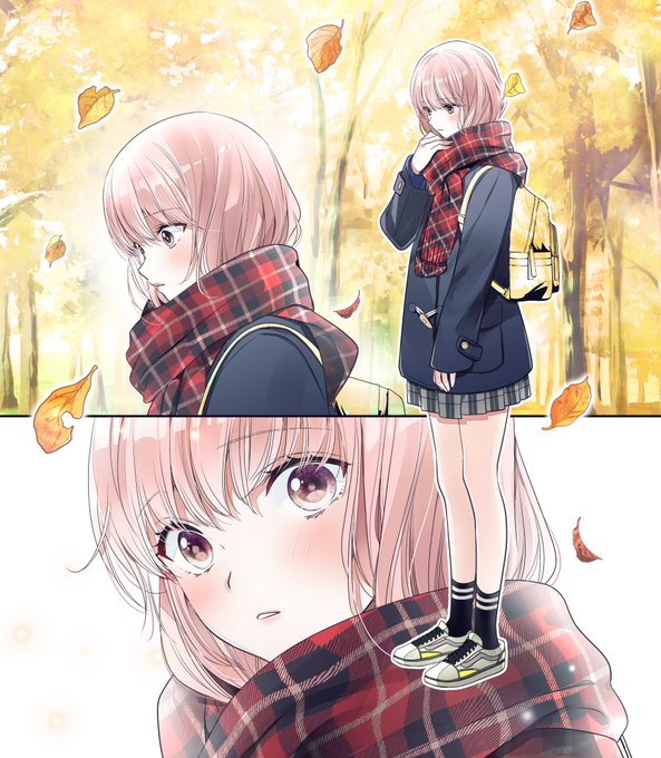 「女の子 紅葉」のTwitter画像/イラスト(新着)