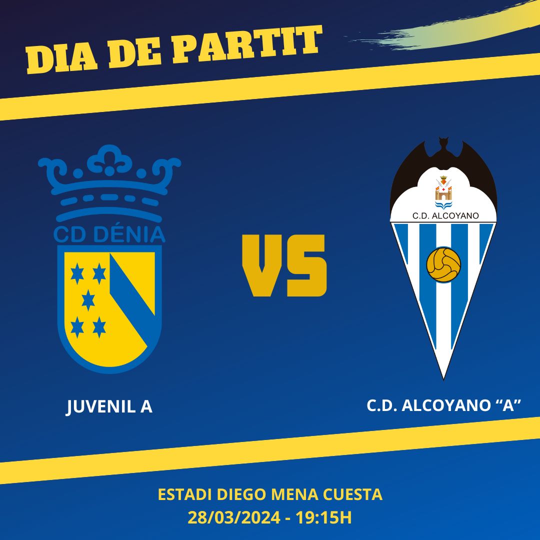 cddenia's tweet photo. ⚽ Pròxims partits #CDDÉNIA ⚽
🗓 Dijous 28 març 
⚽ @callosadptva 🅱️ 🆚 CDDENIA 🅰️
⚽ ⬆️ Partit aplaçat J2️⃣0️⃣ ⬆️ 
⚽ Juv 🅰️  🆚 @CD_Alcoyano Juv 🅰️ 
🎶 #Dénia #AMUNTDENIA #DIEGOMENACUESTA #FFCV #LCGS #LPJG3 https://t.co/UnuWP4fayY
