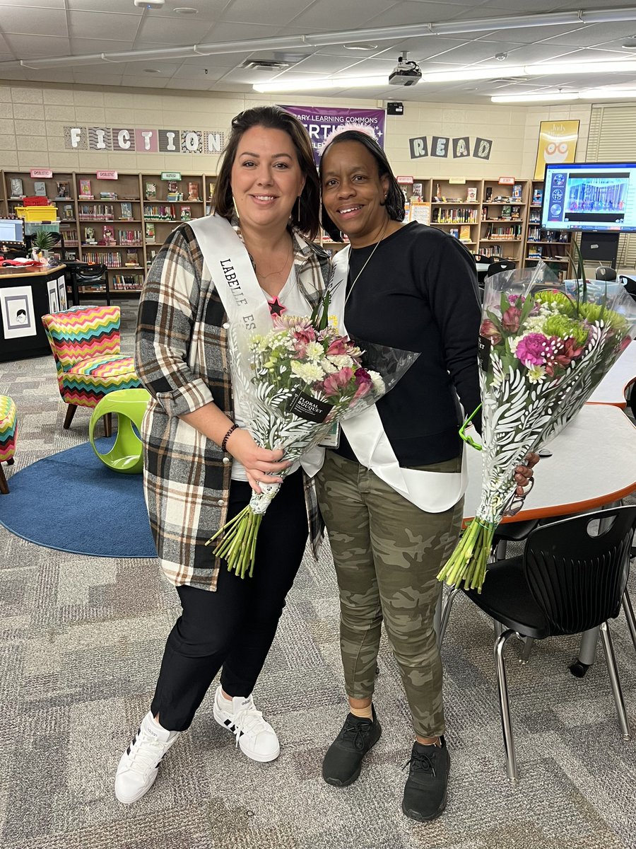Congrats to our #TOTY and #CEOTY, Mrs. Turner and Mrs. Worthy!