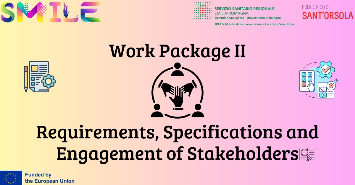 2️⃣Get introduced to our #WorkPackages[2/8] Led by #IRCCSPoliclinicodiSantOrsola for #YouthMentalHealthSupport to reflect YOUR priorities 💡Understand needs: Take survey now #YourVoiceMatter: lnkd.in/eA_fTCHu 💡Co-design: YOU shape our solutions #HorizonSMILE #HorizonEurope