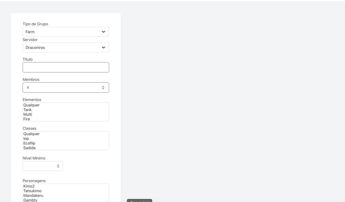 Dofus party search - BETA tweet media