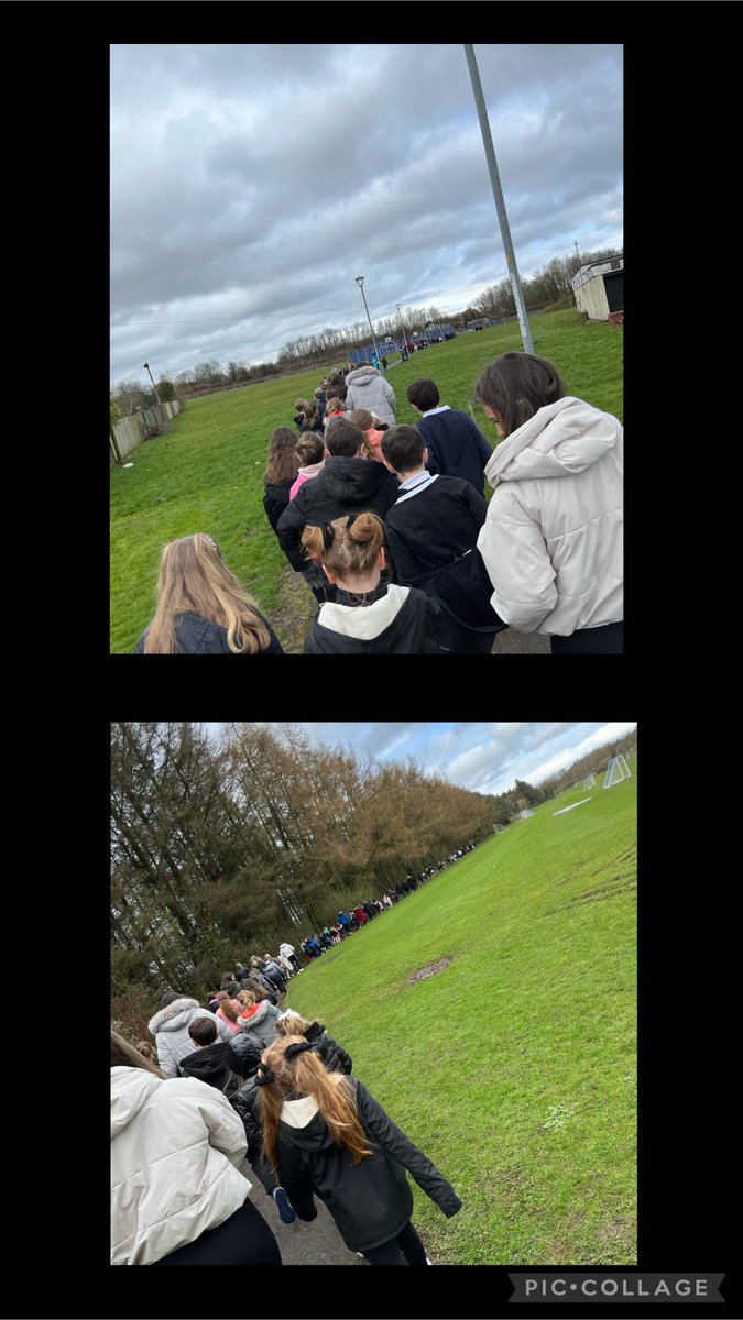 We had a whole school daily mile today after our ‘Celebrating Sport’ assembly this morning. #healthweek #dailymile @ASKilwinning @NAActiveSchools