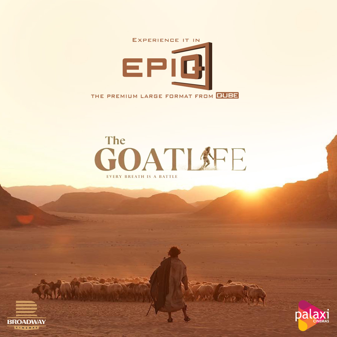 One GOAT Life! Live it #EPIQ size!

@CinemasBroadway #PalaxiCinemas

#premiumlargeformat #plf #goatlife