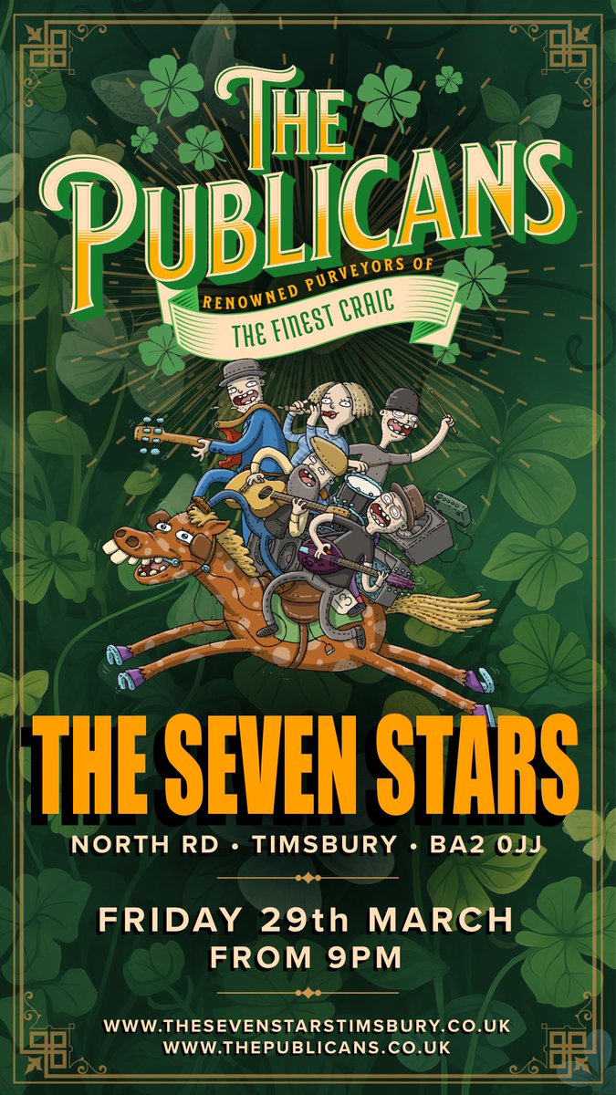 This Friday we play The Seven Stars in Timsbury it’s going to be good… see what I did there? Anyway Jesus died for this so you’d better come. Pxx