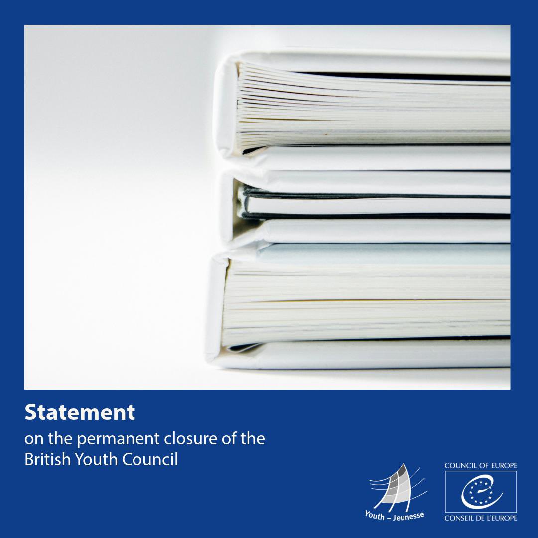 Saddened by the closure @bycLIVE after 75 years of empowering youth voices. Their insolvency highlights the vital need for #sustainablefunding for youth organizations. We must prioritize preserving #civicspaces and amplify youth voices. Full statement: coe.int/en/web/youth/-…