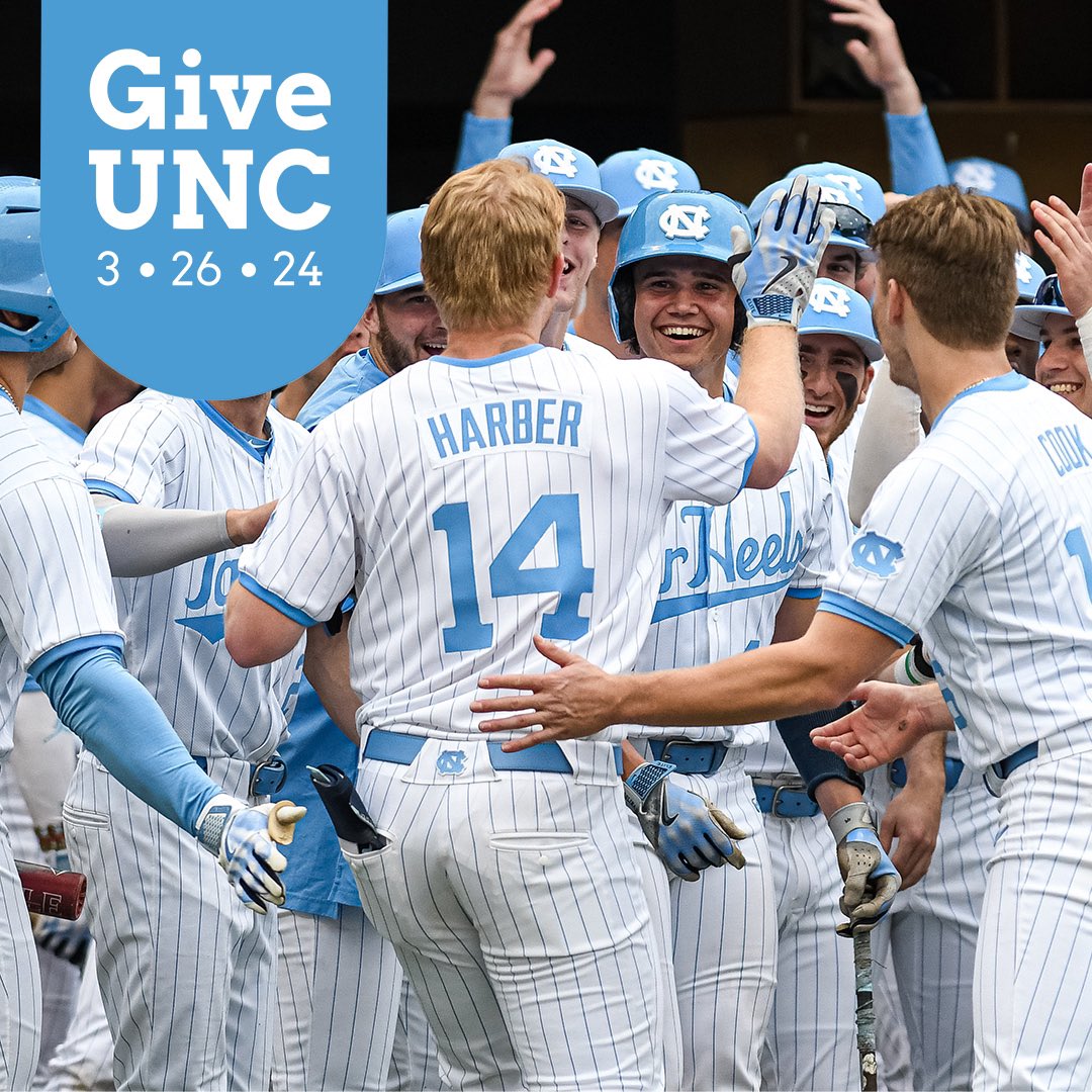 𝗚𝗶𝘃𝗲 𝗨𝗡𝗖 Your gift today allows for transformational experiences that positively impacts the lives of all our student-athletes. Help us support Baseball during the UNC Day of Giving. ➡️ unc.live/49bViWB #GoHeels x #GiveUNC