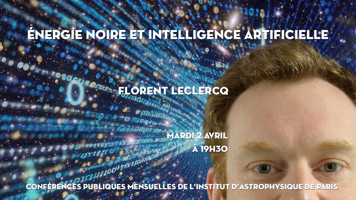 📣Conférence publique @astroIAP par @LeclercqFlorent mardi 2 avril 2024 à 19h30 en vrai dans l'amphi (⚠️complet) et en direct sur youtu.be/riusTTZzcRY 📡programme sur iap.fr/science/confer… #mediationINSU @CNRS_INSU @CNRS_Paris @Sorbonne_Univ_