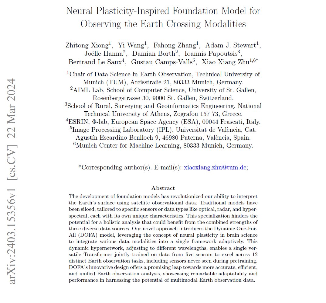Xiaoxiang ZHU tweet media