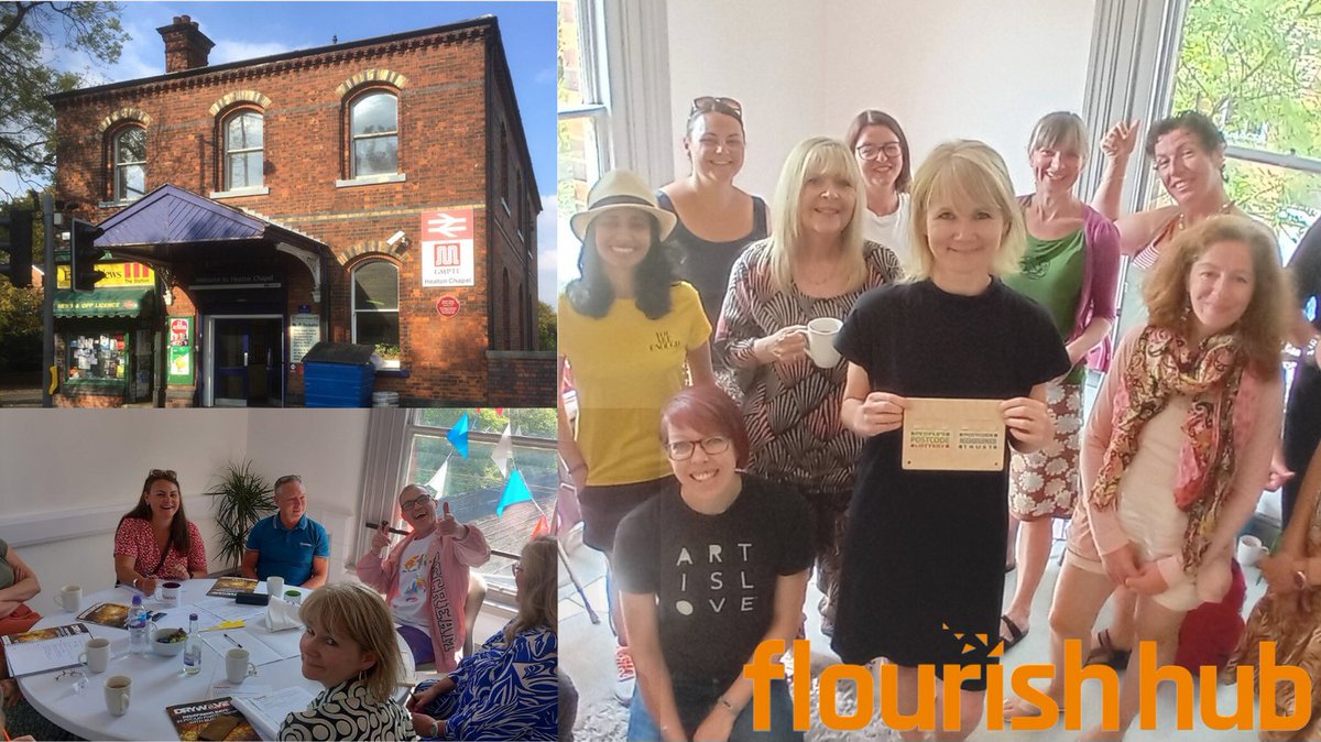 Considering coworking? Need to hire meeting rooms? Want access to free training &amp; mentoring sessions?

Why not become a member of the Flourish Hub &amp; gain access to all this for just £20 a year!

Find out more at flourishtogether.org.uk/hub/
