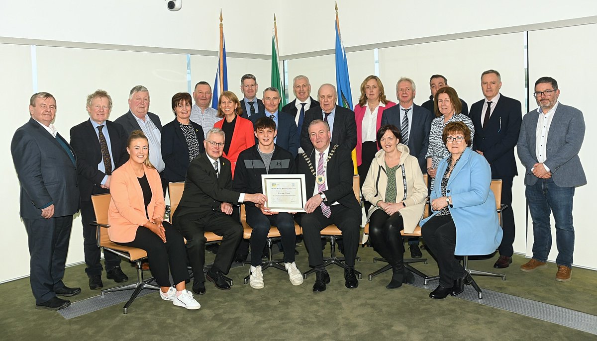 roscommoncoco's tweet photo. 📢 #Roscommon County Council has announced the winners of this year’s #DermotEarleyBursary.

🏐 Aisling Hanly from Kilteevan is a member of the Roscommon ladies football team. 

🏊 Cormac Rynn from Derreenavoggy is a member of the Trident Swim club. 

#LGFA #SwimIreland https://t.co/3MydaDbtqs