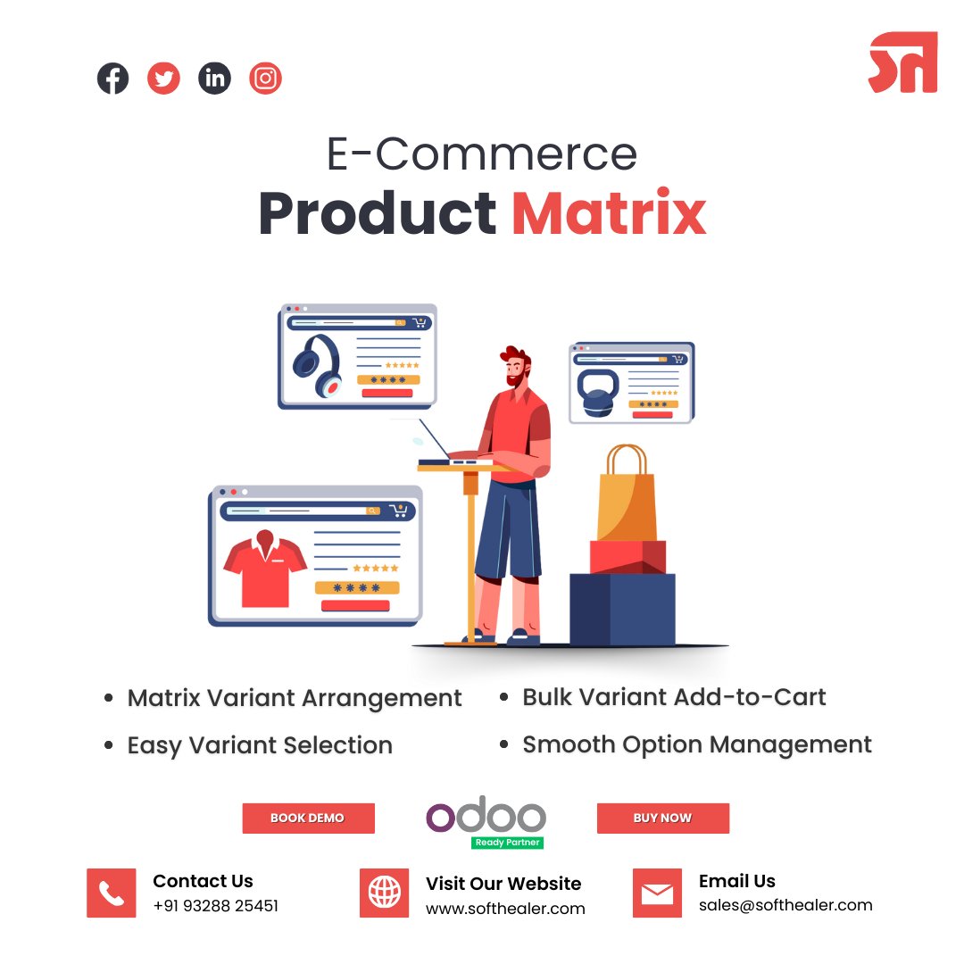 🚀 Elevate Bulk Shopping on Odoo with Our E-Commerce Product Matrix! 🛒✨

🌐 Get our E-Commerce Product Matrix here:
softhealer.com/r/rbo

WhatsApp us at 📱 +91 93288 25451

#Odoo #ECommerce #ApprovalProcess #Management #erp  #software #system #development #crm #pos  #odoo17