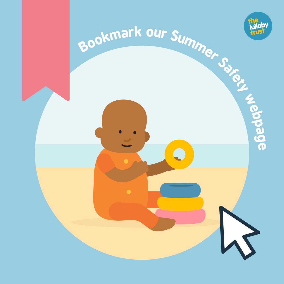 Going abroad this Easter? 😎 Be sure to bookmark our Summer Safety web page! It has tips on keeping baby cool, safer sleep in the heat, and information about travelling with a little one: bit.ly/3vdBXXf