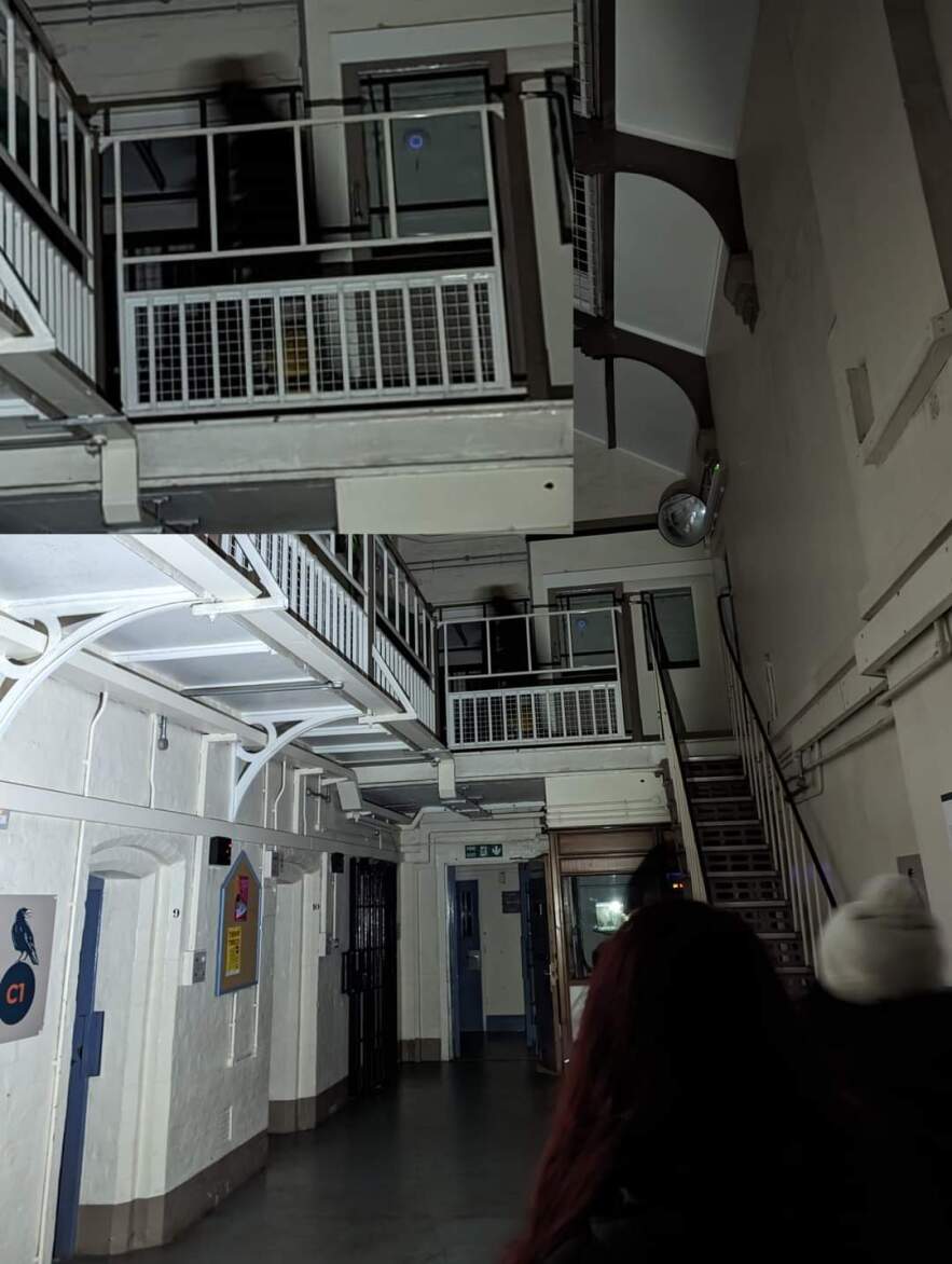 👻During a Paranormal Investigation of our prison a guest of @HauntedscouseTV captured what appears to be a shadow running across the landing of C Wing which is our Most Haunted Wing.👻

What you think it could be? 

#Paranormal #Paranormalactivity #Shrewsburyprison #Prison