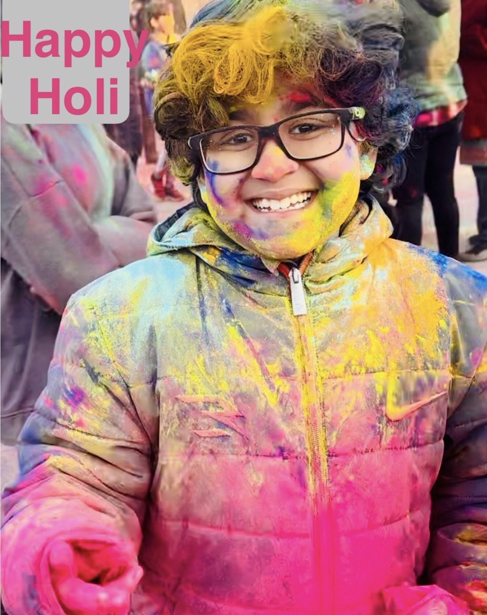 Moksh celebrating Holi! #Mawbey1DEI #WTSD_DEI @jamisonpanko