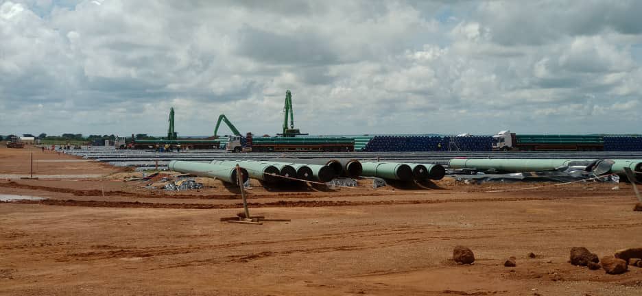 UNOC_UG's tweet photo. Another milestone worth celebrating 👏🏾
The coating plant for the @EACOP_ pipes in Nzega, Tanzania has been launched. This is a major step in the implementation of the project. 
We are a shareholder in EACOP with a 15% participating interest. 
#SupportEACOP https://t.co/L9CYwC7PP2