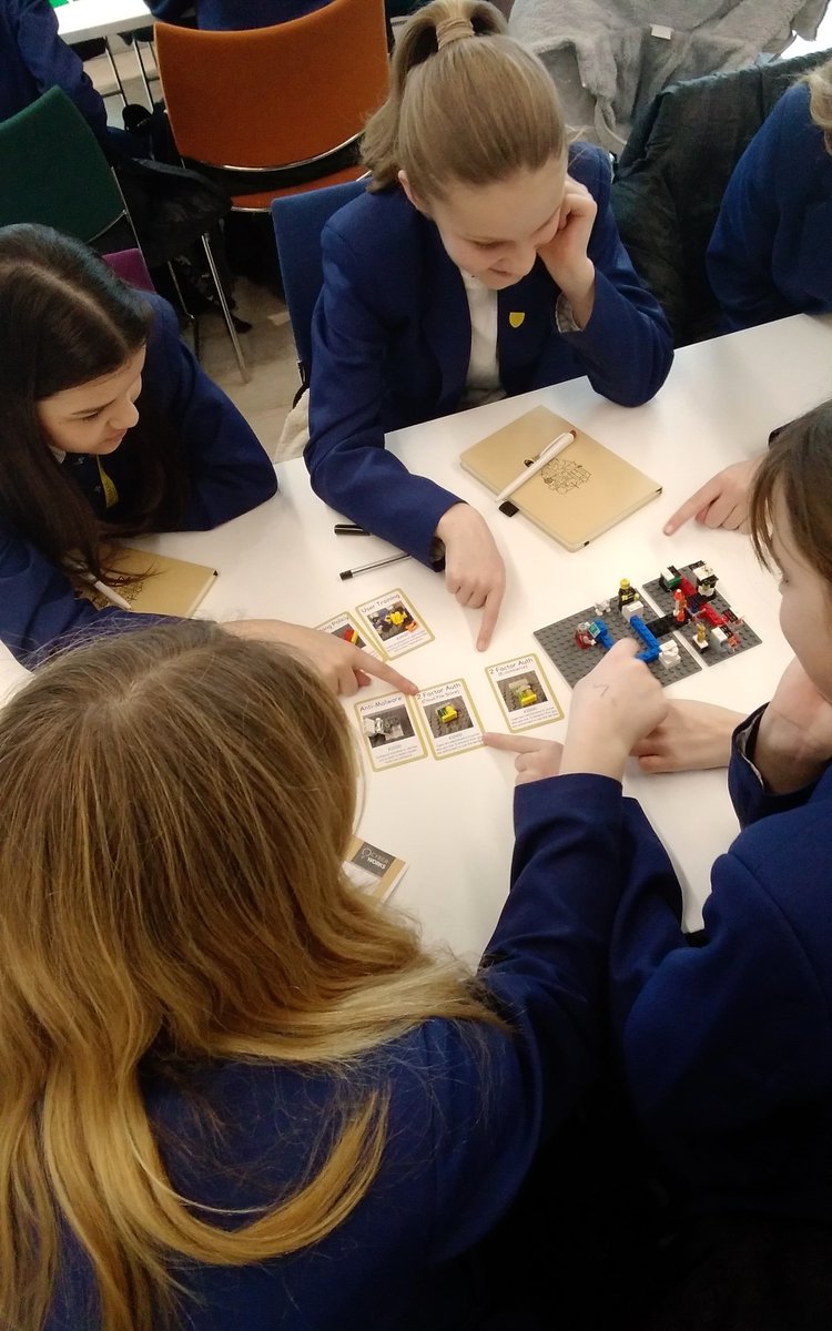 ripleystthomas's tweet photo. The Cyber Girls First event at @LancUni on Mon 25 March was a valuable opportunity for our Y7/8 girls to participate in Cyber security workshops defending their business from hackers and have a go at code breaking by learning industry techniques and deciphering secret messages! https://t.co/OLhLTwP2Dr
