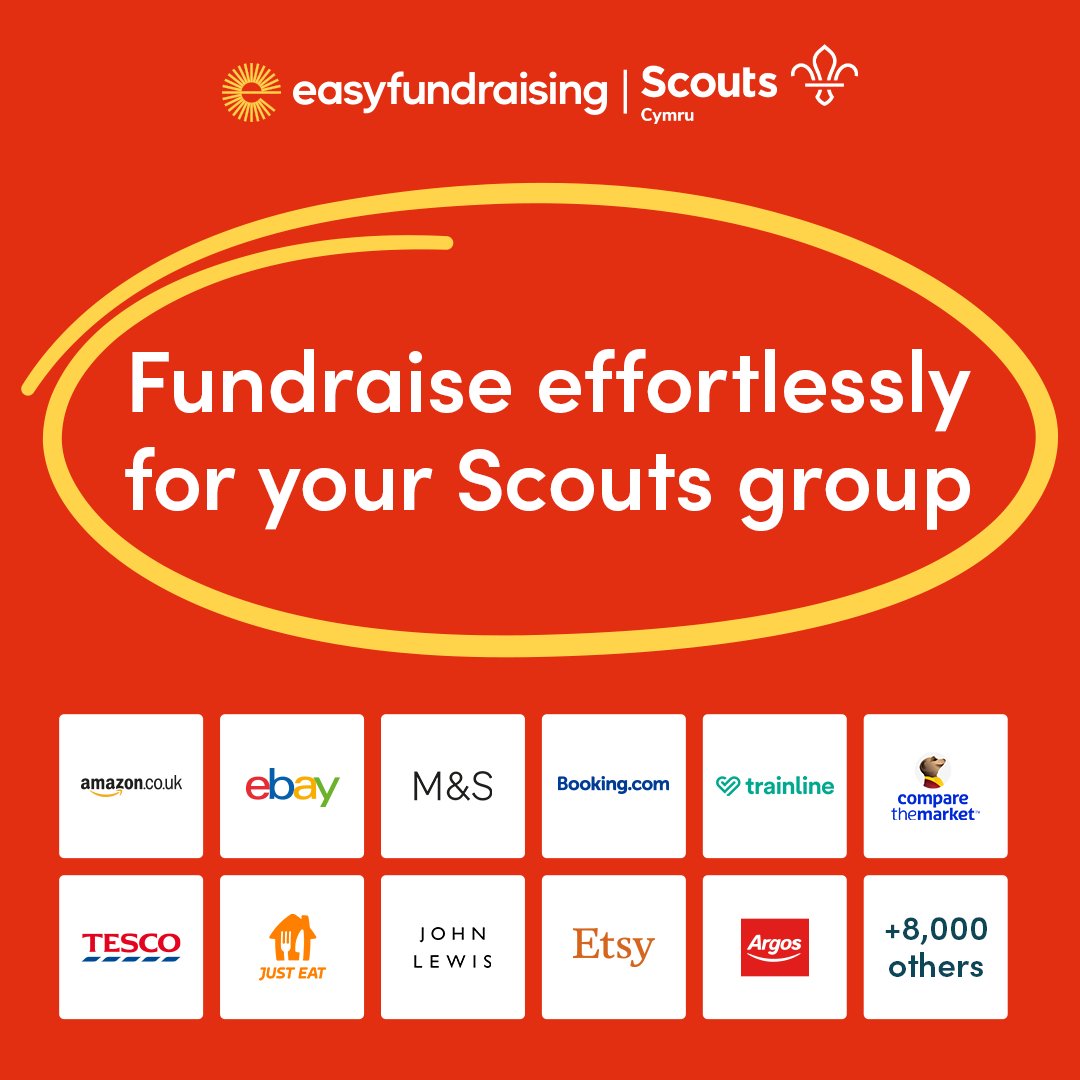 ScoutsCymru is excited to launch a new partnership with easyfundraising to help groups in Wales boost their fundraising. Find out more here: scoutscymru.org.uk/news/scoutscym…