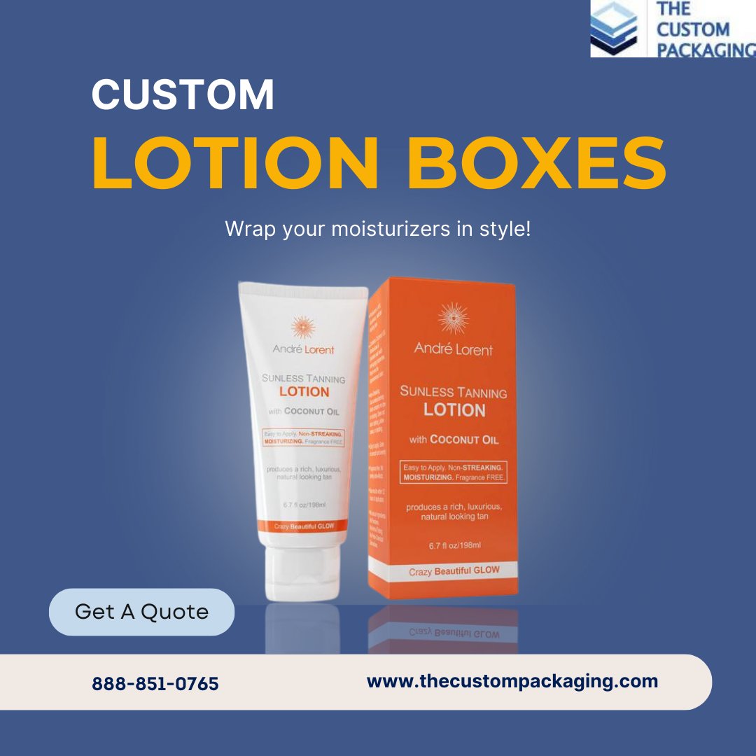 TCP_CustomBoxes's tweet image. Elevate your brand with the best quality custom lotion boxes from The Custom Packaging. Our customizable options enhance both the beauty of your lotion boxes and the visibility of your brand in the competitive cosmetic industry.
#lotionboxes #customlotionboxes #customizedboxes