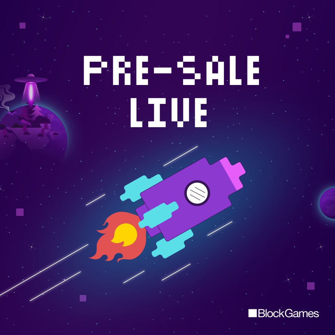 🟪 $BLOCK Pre-sale LIVE! The only access to the official pre-sale dashboard 👇 blockgamestoken.com Disclaimer presale.blockgames.com now redirects to ⬇️ blockgamestoken.com Use PC for the best experience. Tokenomics: bit.ly/3vshqhs Pre-sale contract…