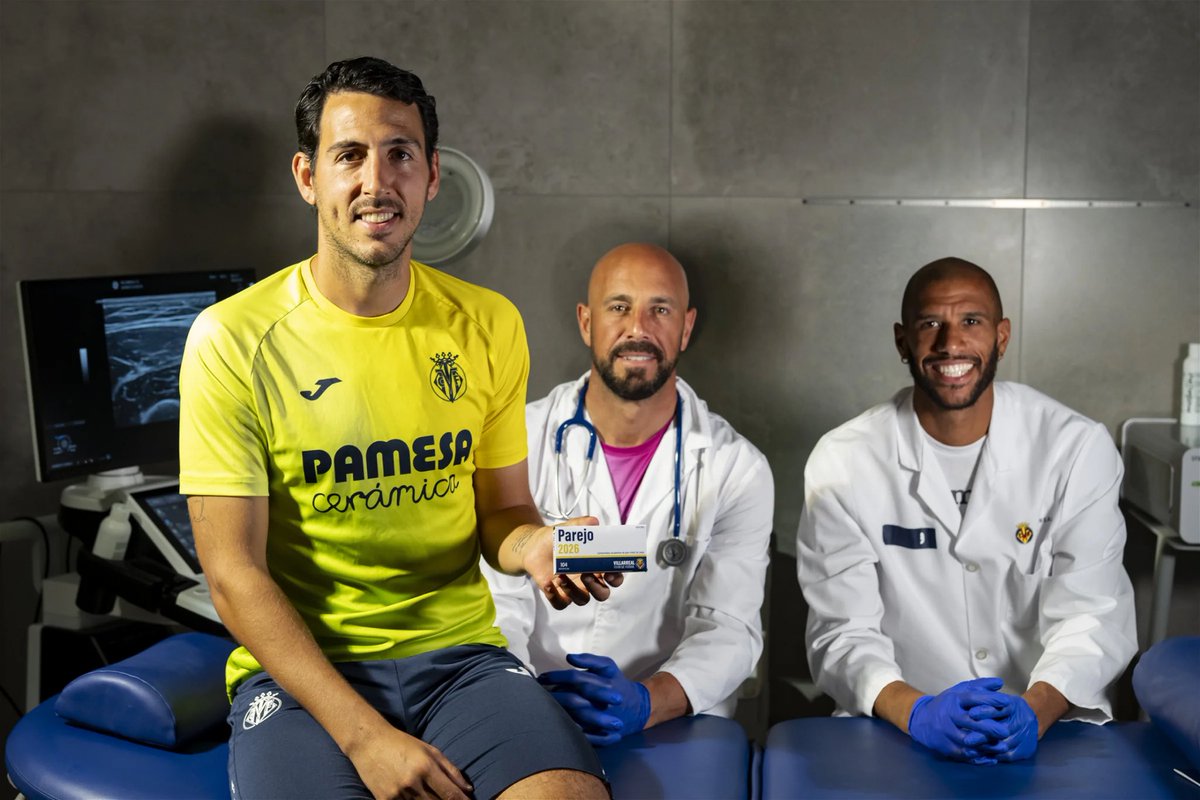FabrizioRomano's tweet photo. 🟡🤝🏻 Official, confirmed. Dani Parejo signs new deal at Villarreal valid until June 2026. https://t.co/SVFbMWI9jB