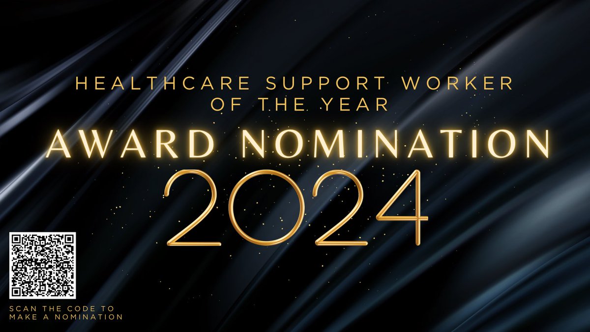 Exciting News! @ImperialNHS HCSW Award 2024 nominations are officially open. Know someone who goes above and beyond? Nominate them today and let's celebrate their incredible contributions! Click the link or scan the QR code forms.office.com/e/BNXEQf2QP7