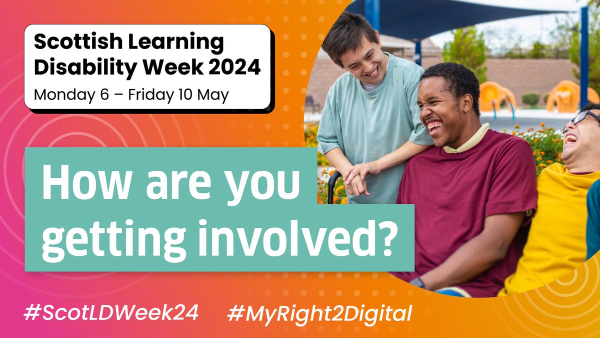 What are you doing for this year's Scottish Learning Disability Week? Order your Get Involved Packs for loads of ideas! Order online at bit.ly/24GIP or email admin@scld.co.uk